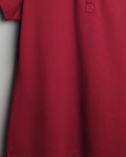 Jockey Wine Polo Shirt