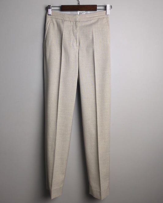 H&M Beige Tailored Trousers