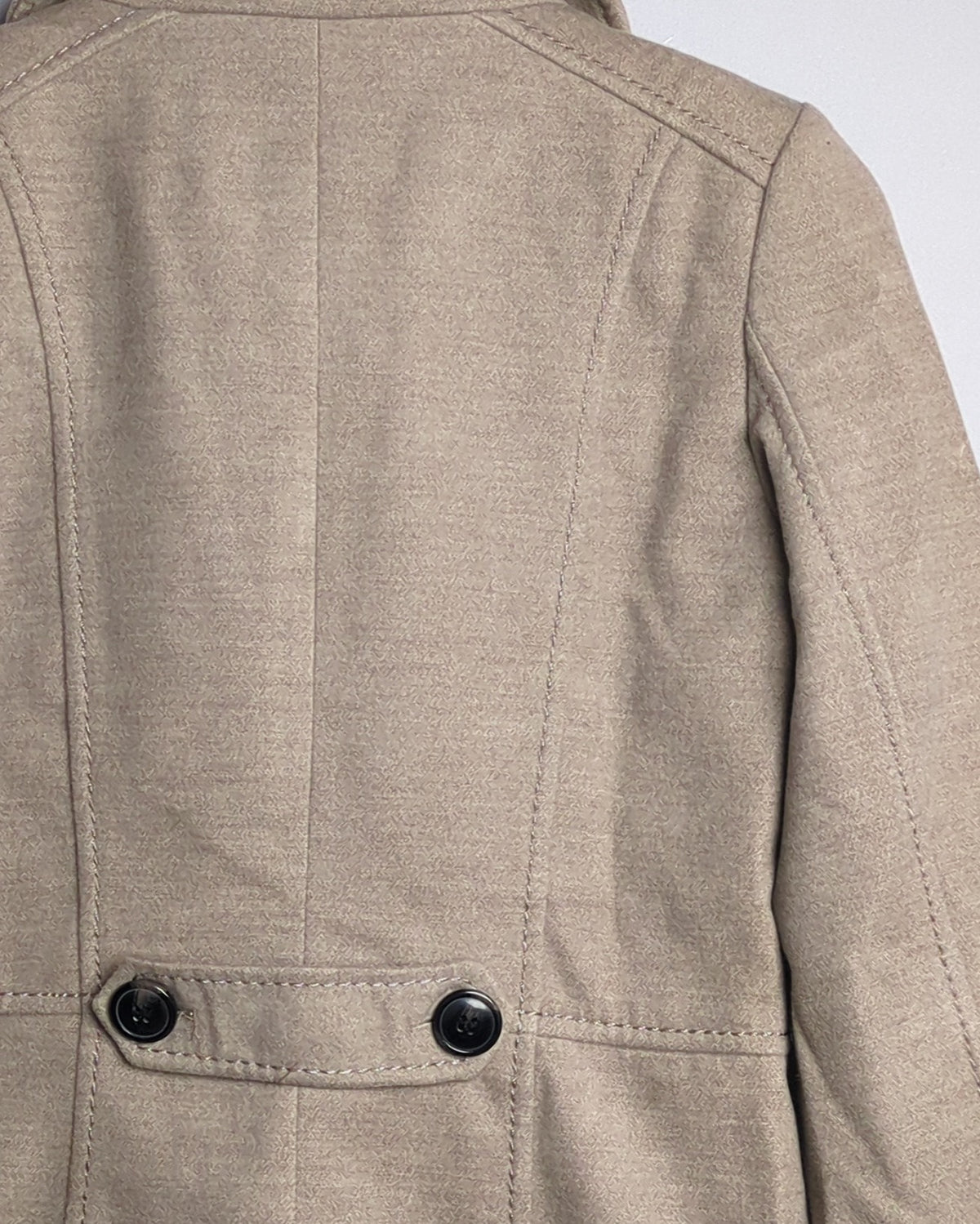 H&M Beige Peacoat Jacket