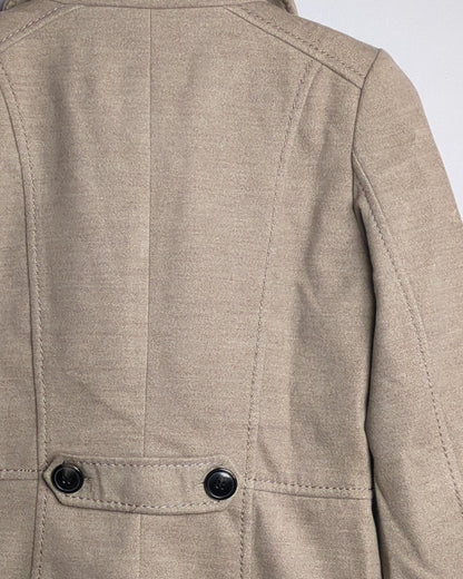 H&M Beige Peacoat Jacket