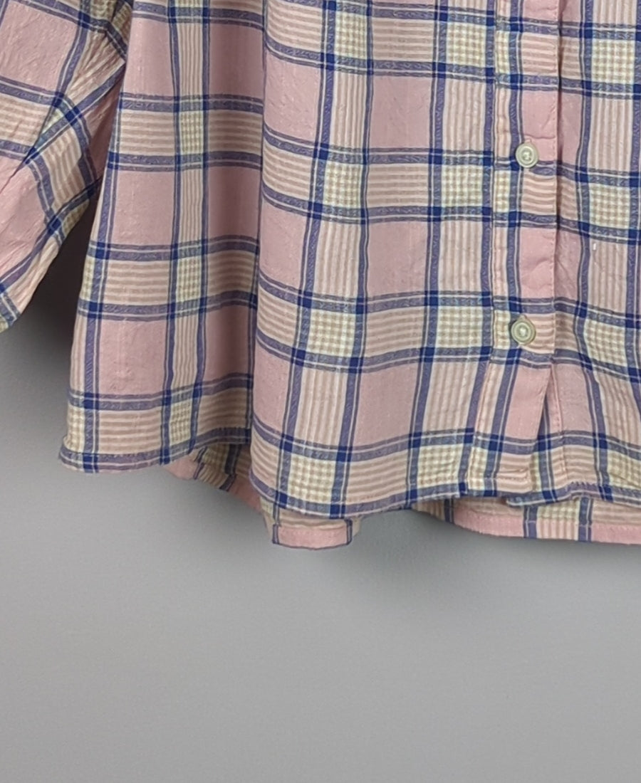 Plaid Peach