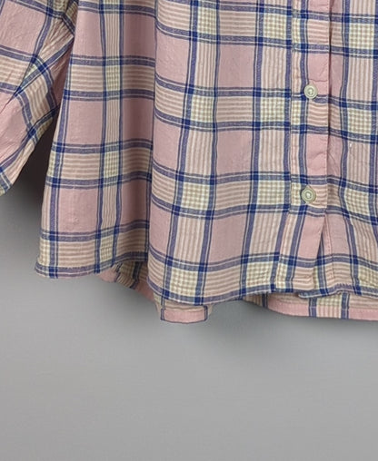 Plaid Peach