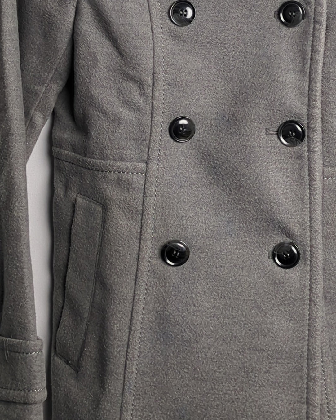 H&M Grey Pea Coat