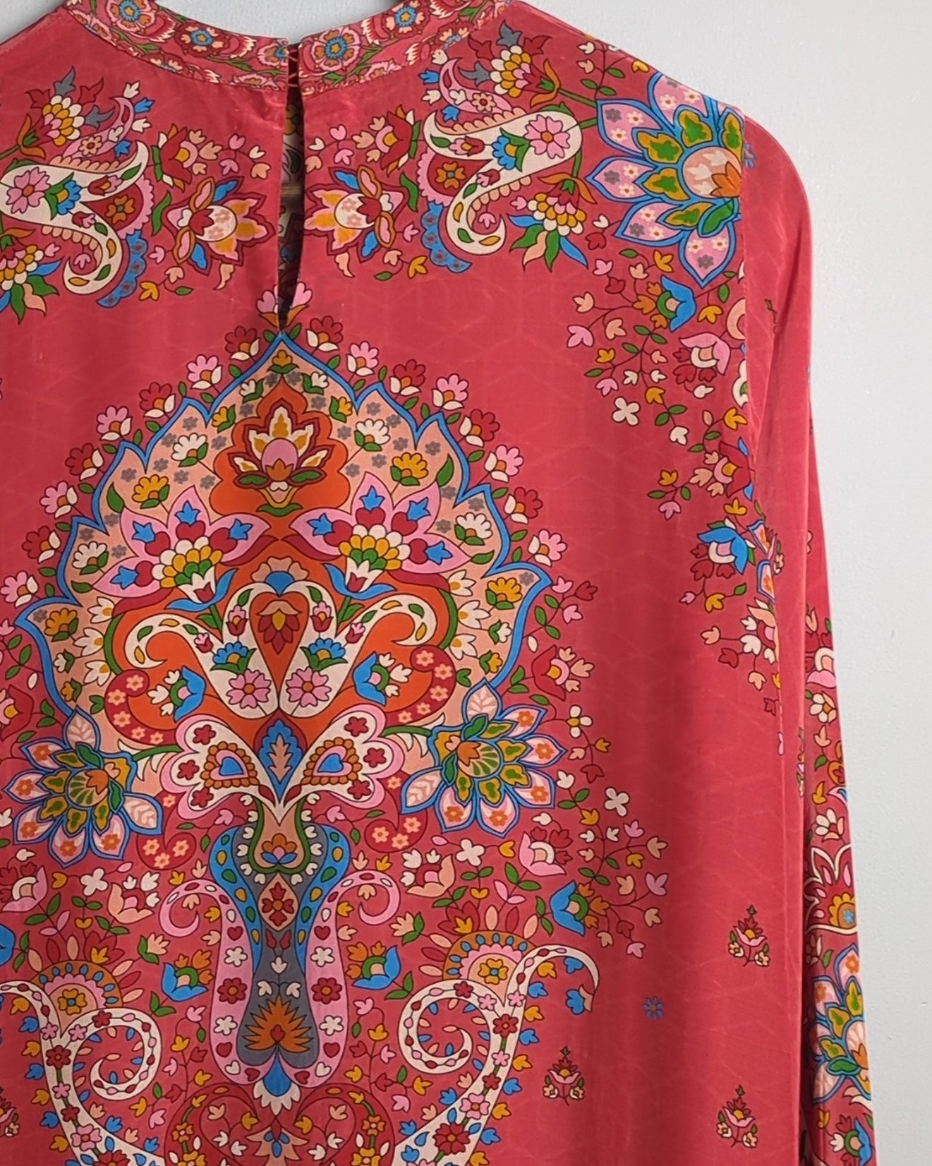 Red Bohemian Tunic