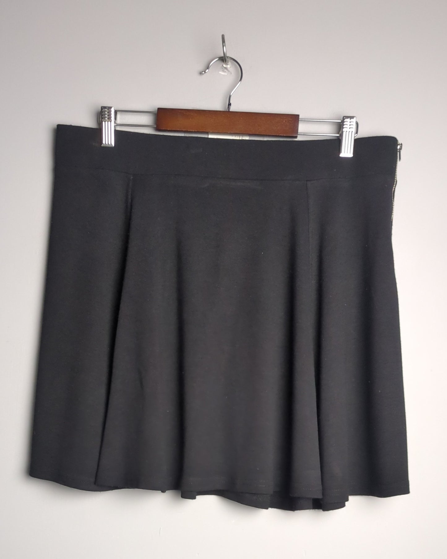 H&M Black Skater Skirt