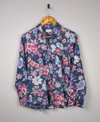Floral Button-down