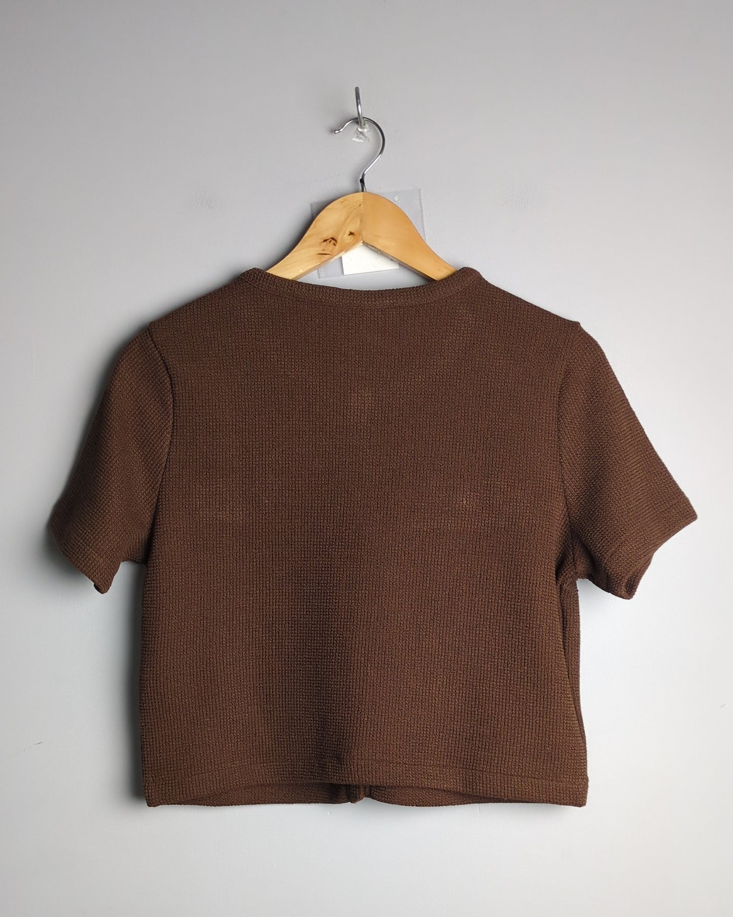 H&M Brown Knit Cardigan