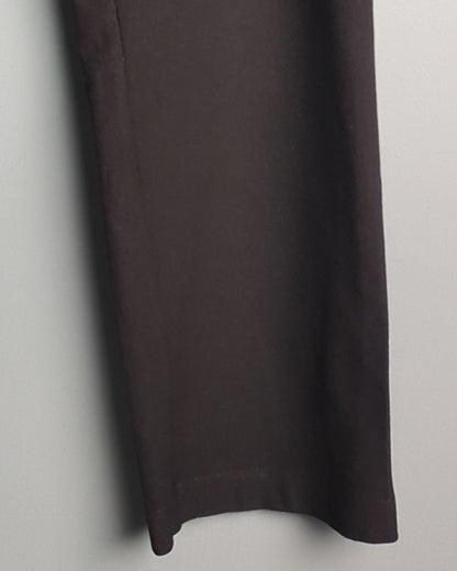 Allen Fisher Brown Stretch Leggings