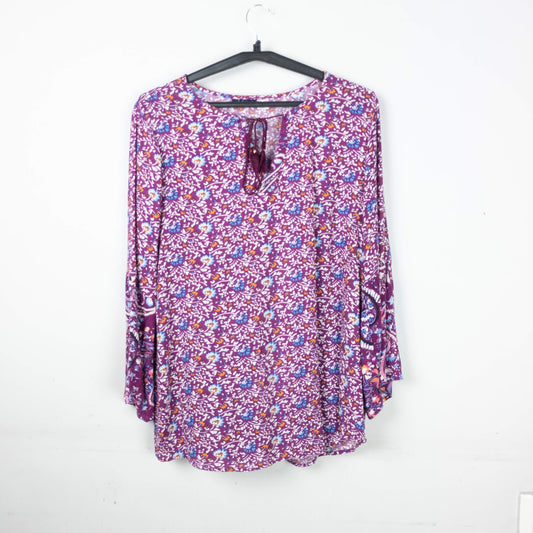 Floral Print Tunic Top