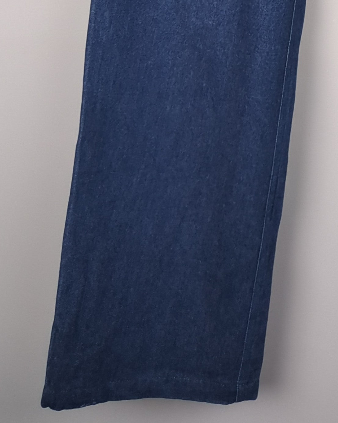 Ziben Blue Pleated Denim Trousers