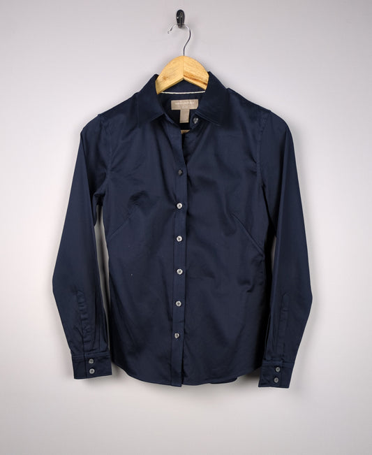 Navy Button-Down
