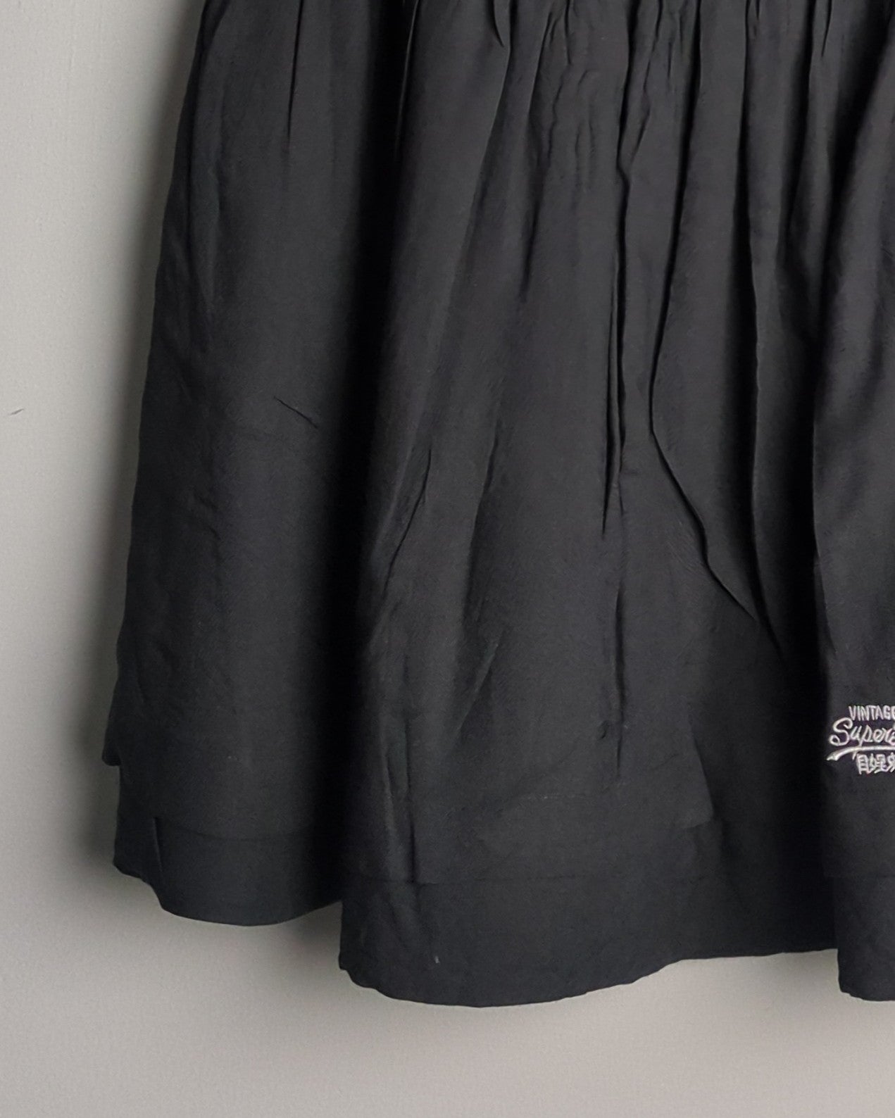 Superdry Black Strapless Dress
