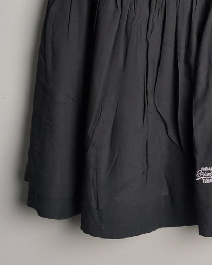 Superdry Black Strapless Dress