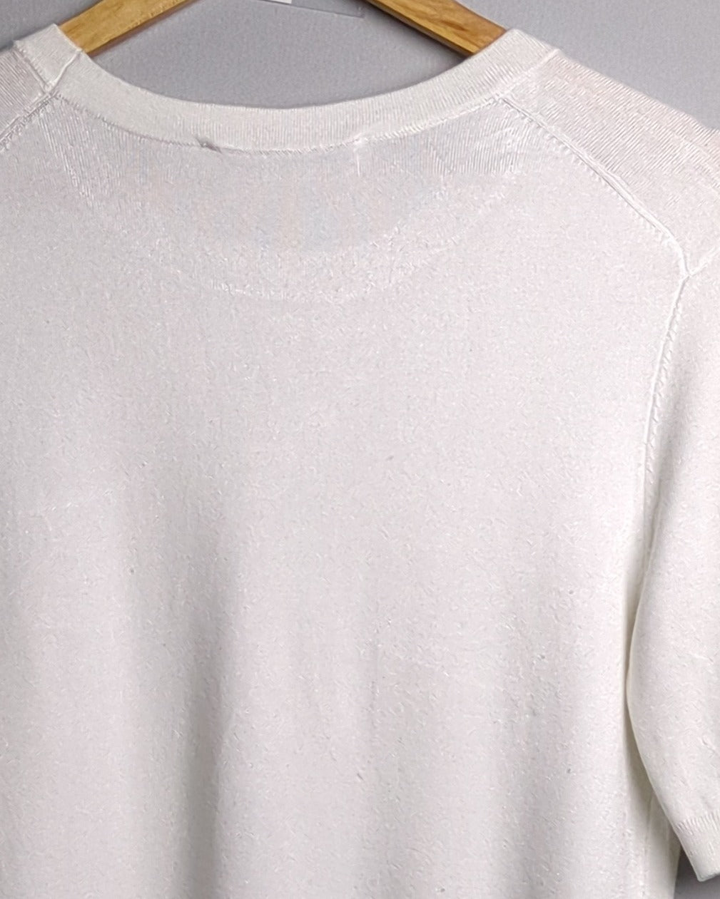 Zara White Knit Sweater