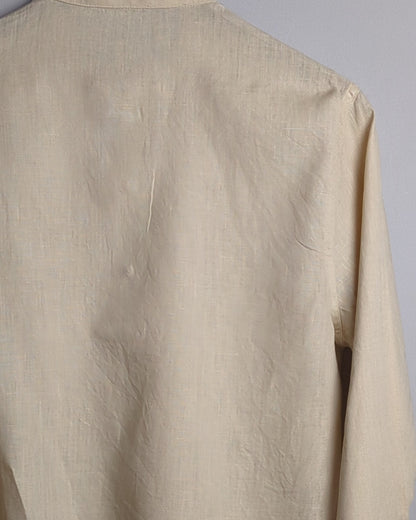 Fabindia Beige Linen Kurta