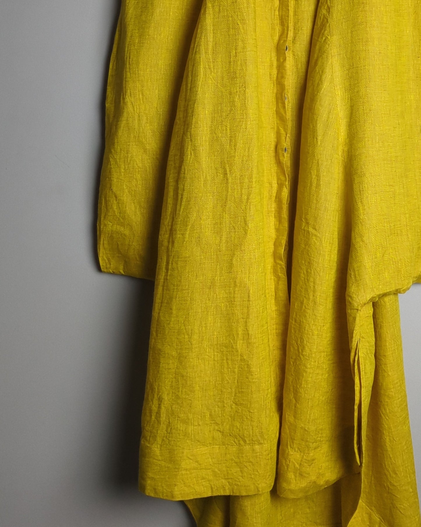 Chola Orange Linen Dress