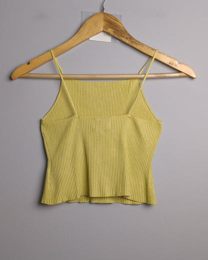 H&M Beige Ribbed Tank