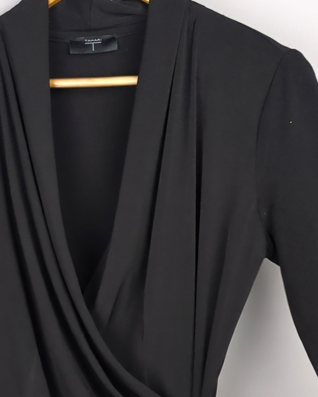 Black Wrap Top