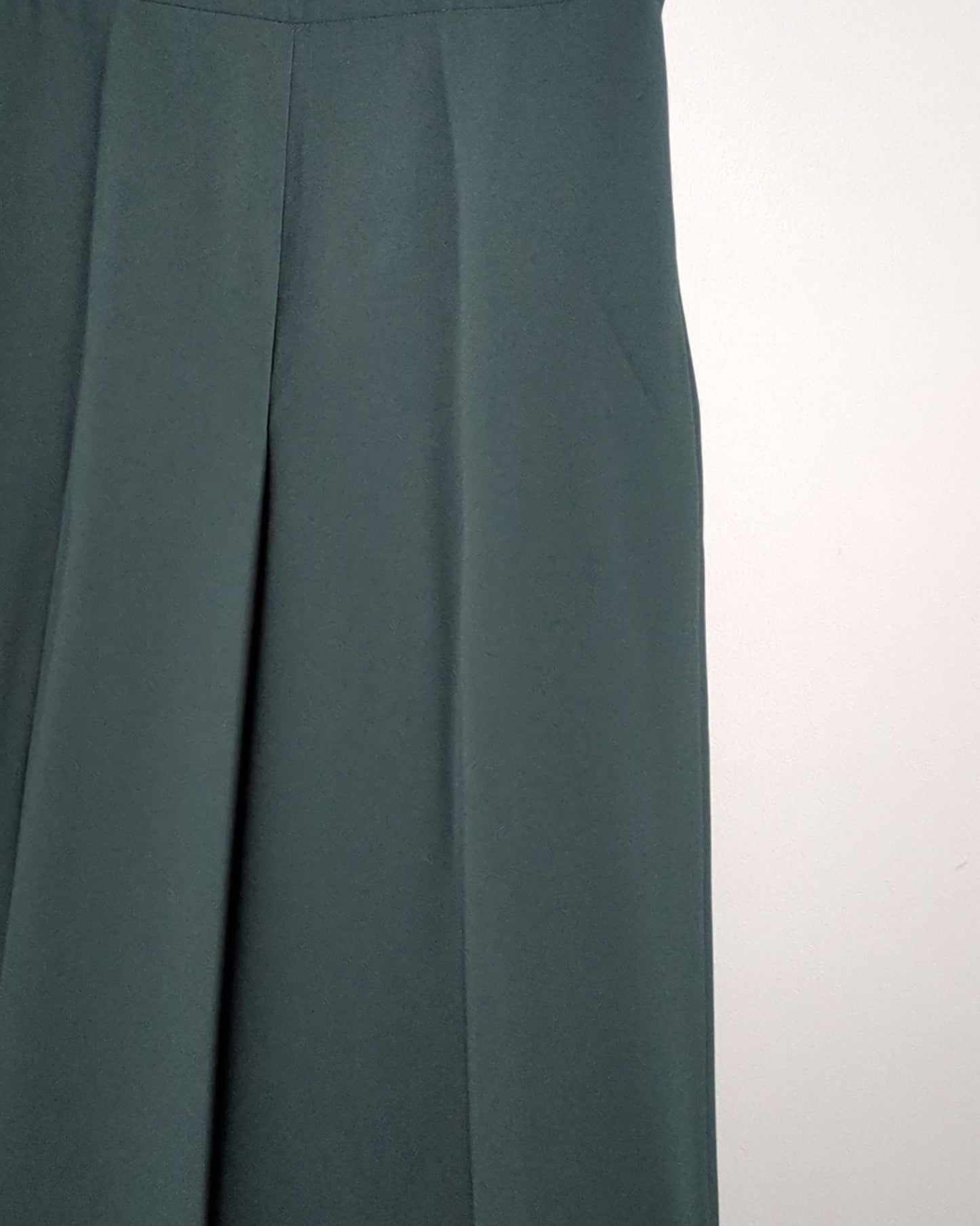 Zara Woman Green Wide Trousers