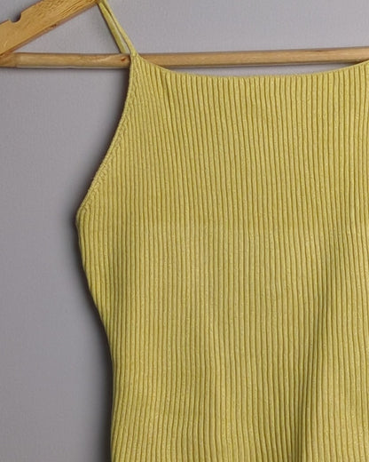 H&M Beige Ribbed Tank