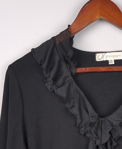 Ruffled Black