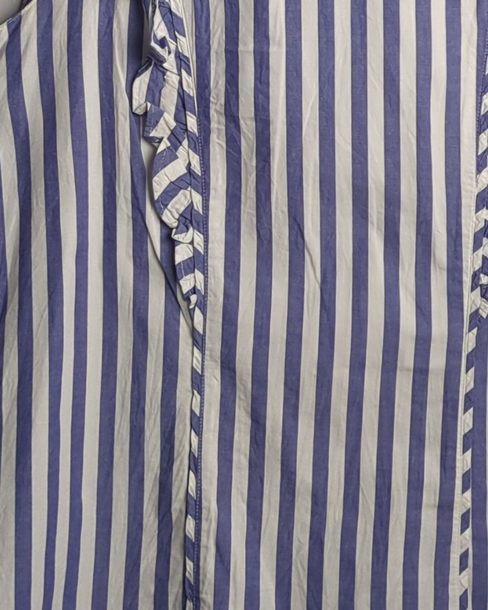 Vero Moda Blue Ruffle Top