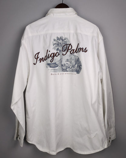 Tommy Bahama White Utility Shirt