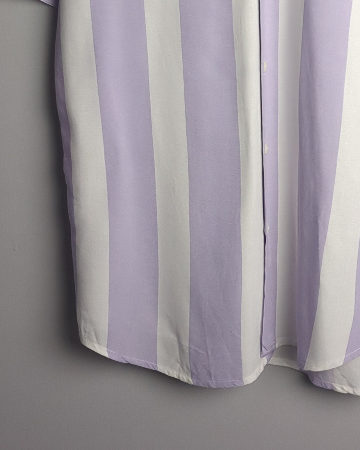 Denim & Flower Purple Button-Down Shirt