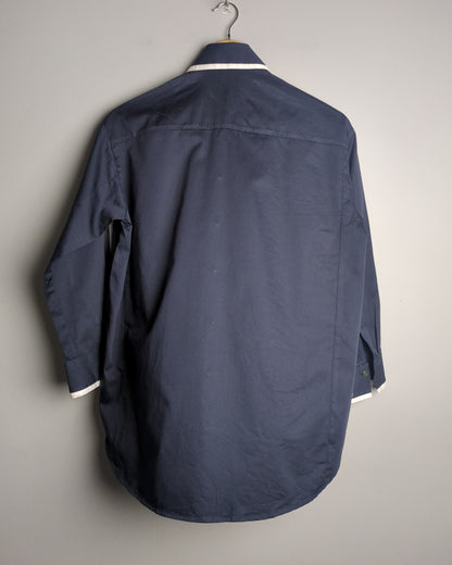 Pallavi Swadi Blue Collared Shirt