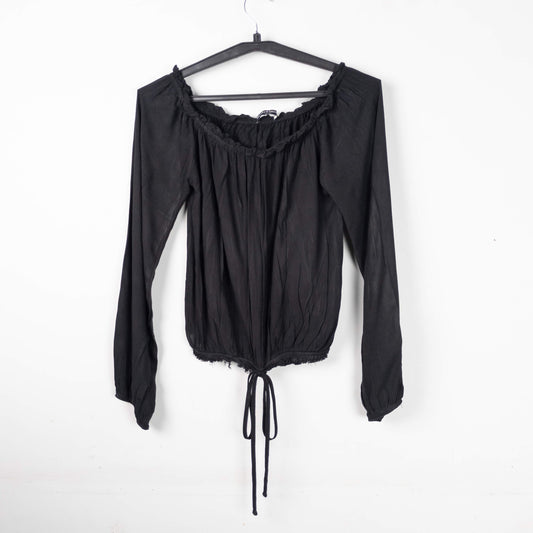 Off Shoulder Long Sleeve Top