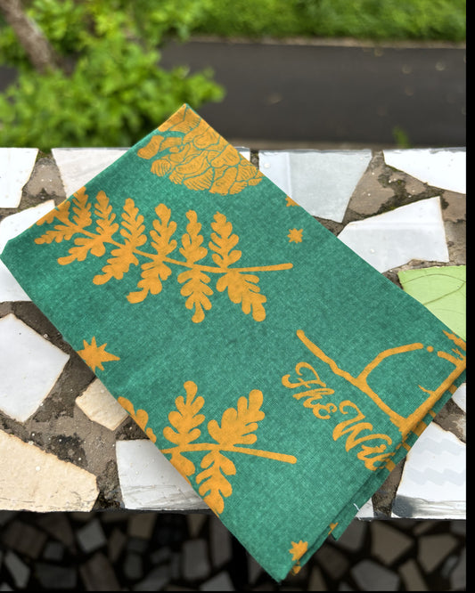 Green Foliage Bandana