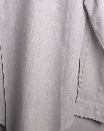Uniqlo Gray Linen Shirt