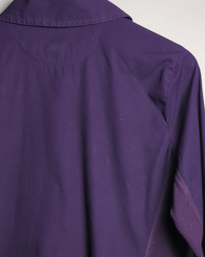 Converse Purple Button Shirt