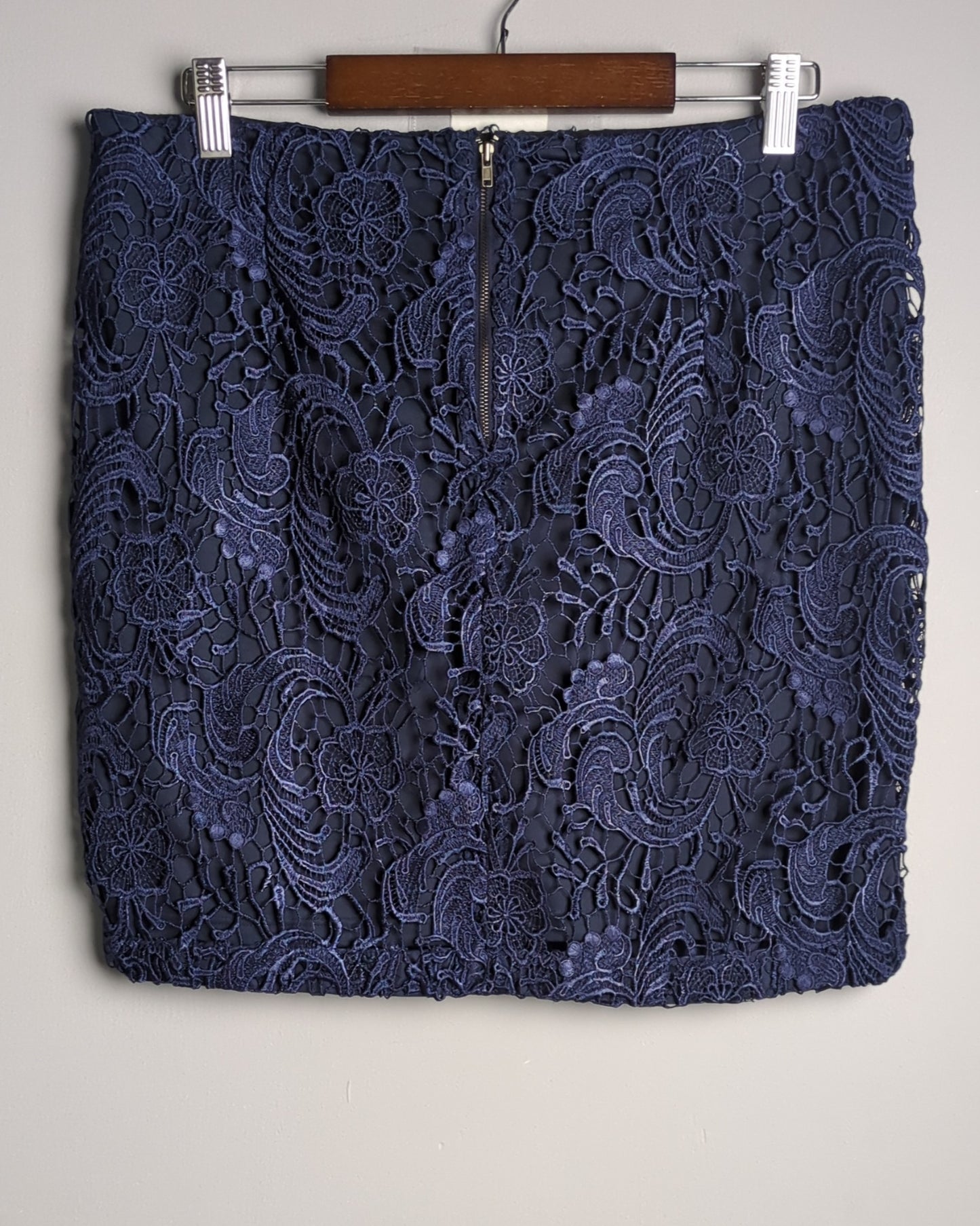 Forever 21 Blue Lace Skirt