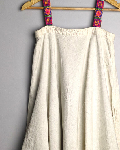 Iyla Beige Sleeveless Dress