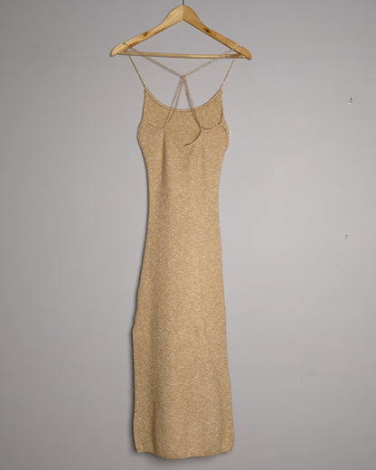 Zara Beige Knit Dress
