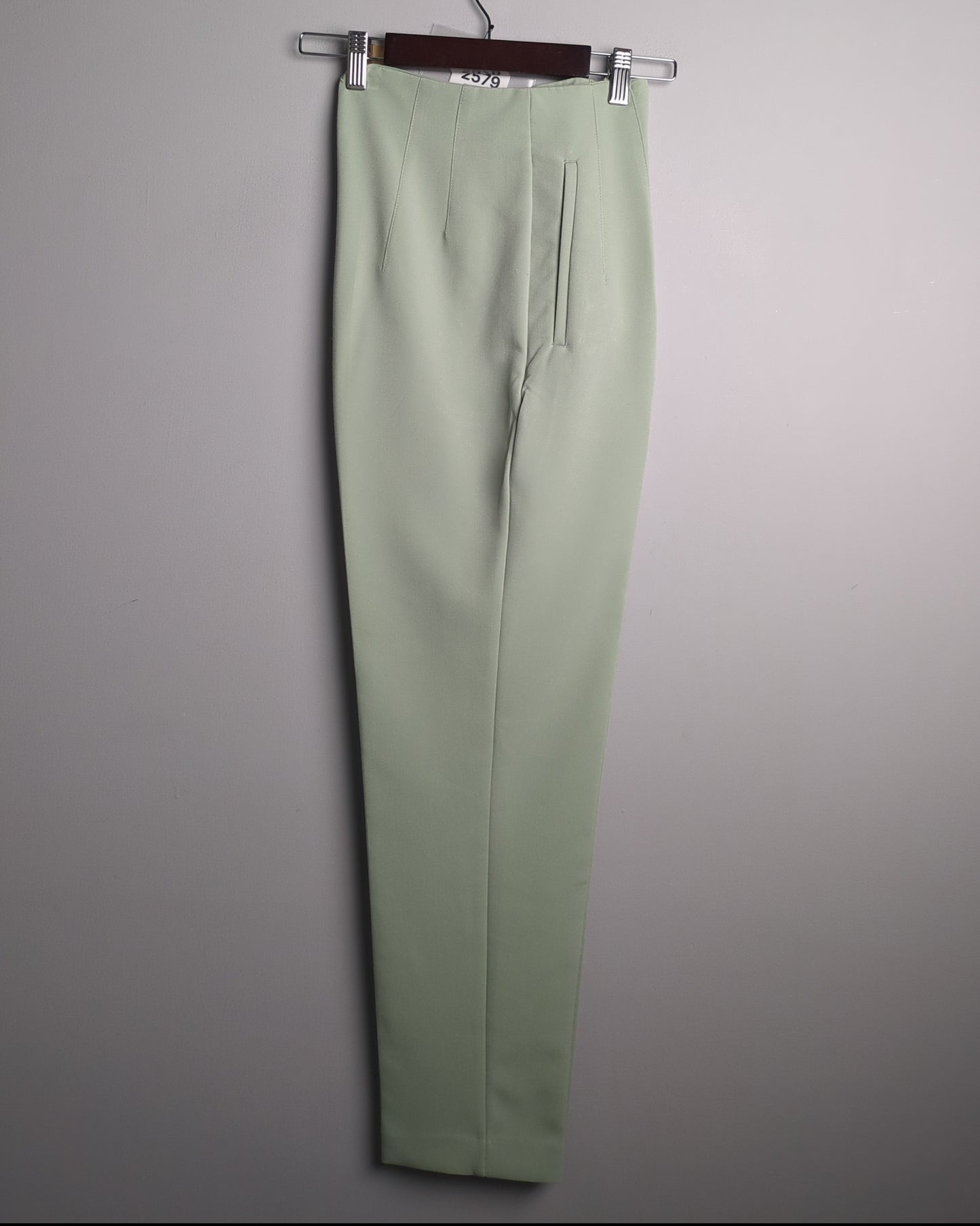 Zara Green Tailored Trousers