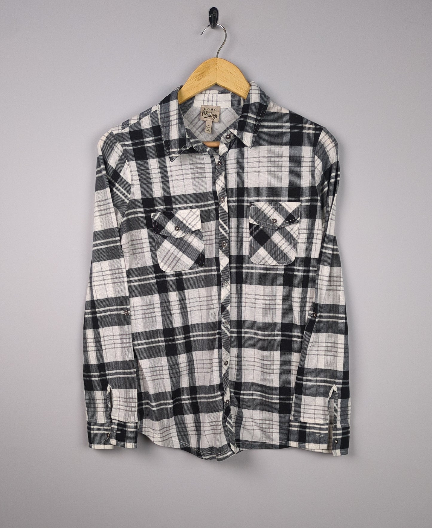 Plaid Button-Up