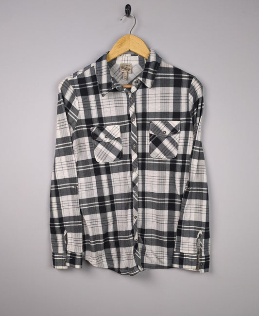 Plaid Button-Up