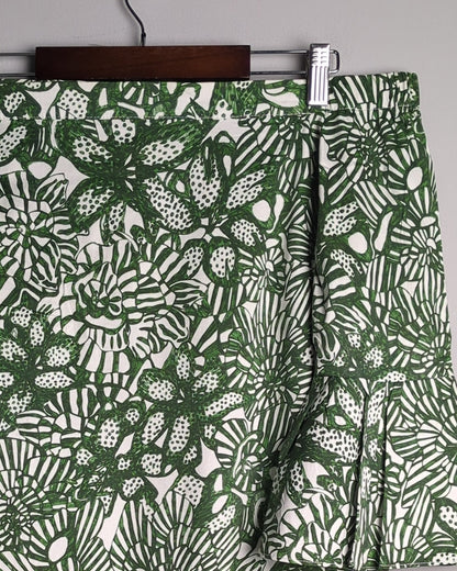 H&M Green Floral Dress