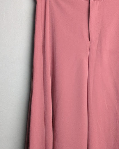 Zara Pink Wide Trousers