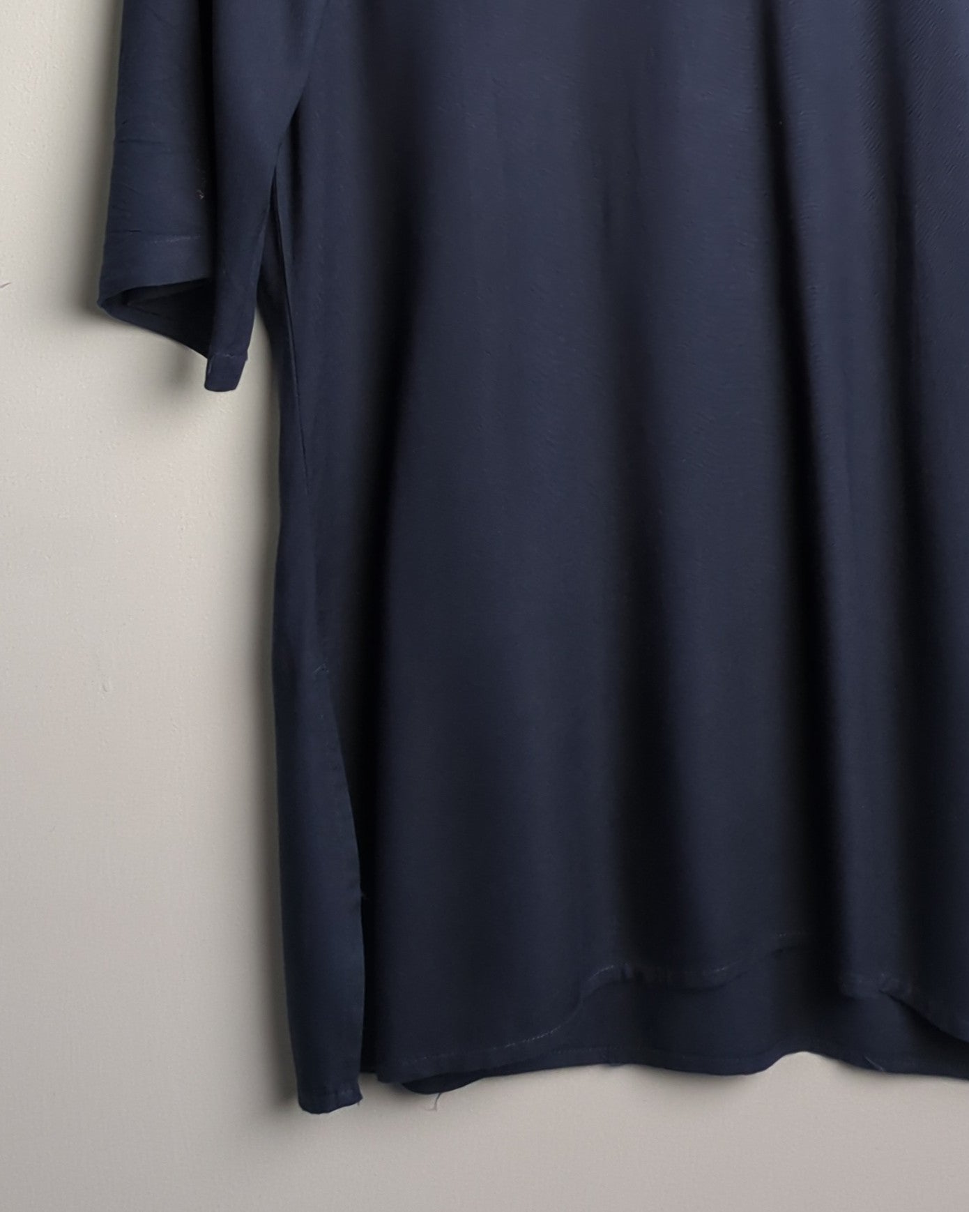 Cottonworld Blue Button Tunic