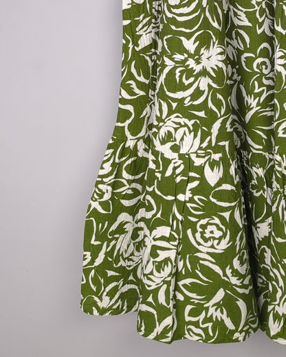 Lov Green Tiered Maxi