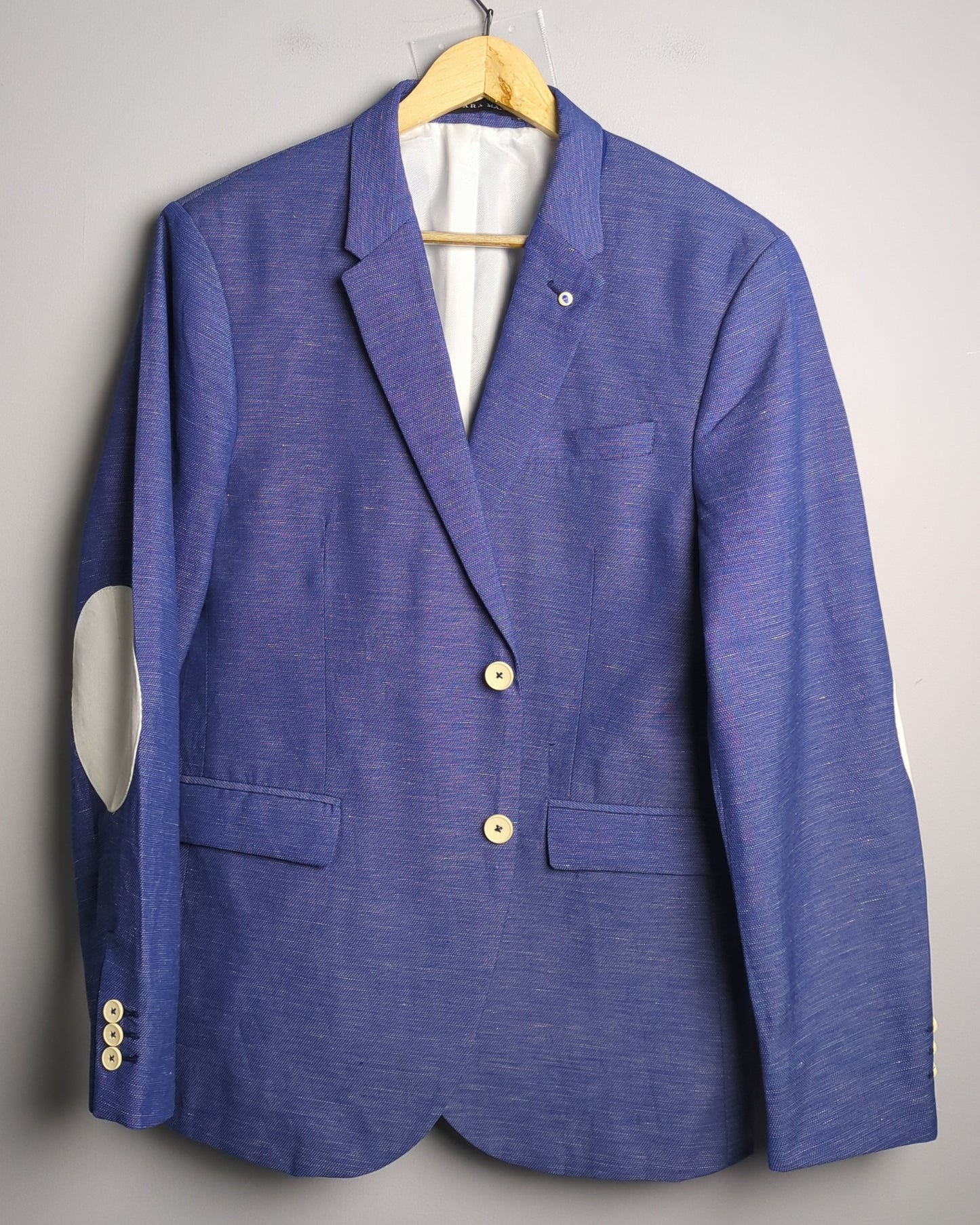 Zara Man Blue Blazer Jacket