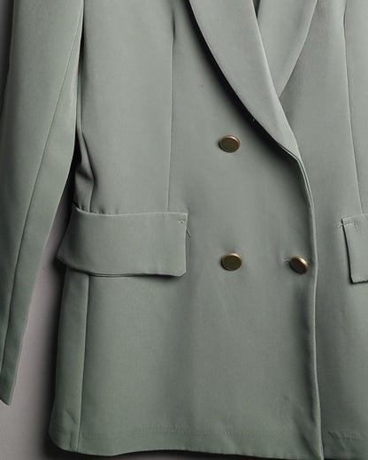 Boohoo Green Blazer Jacket