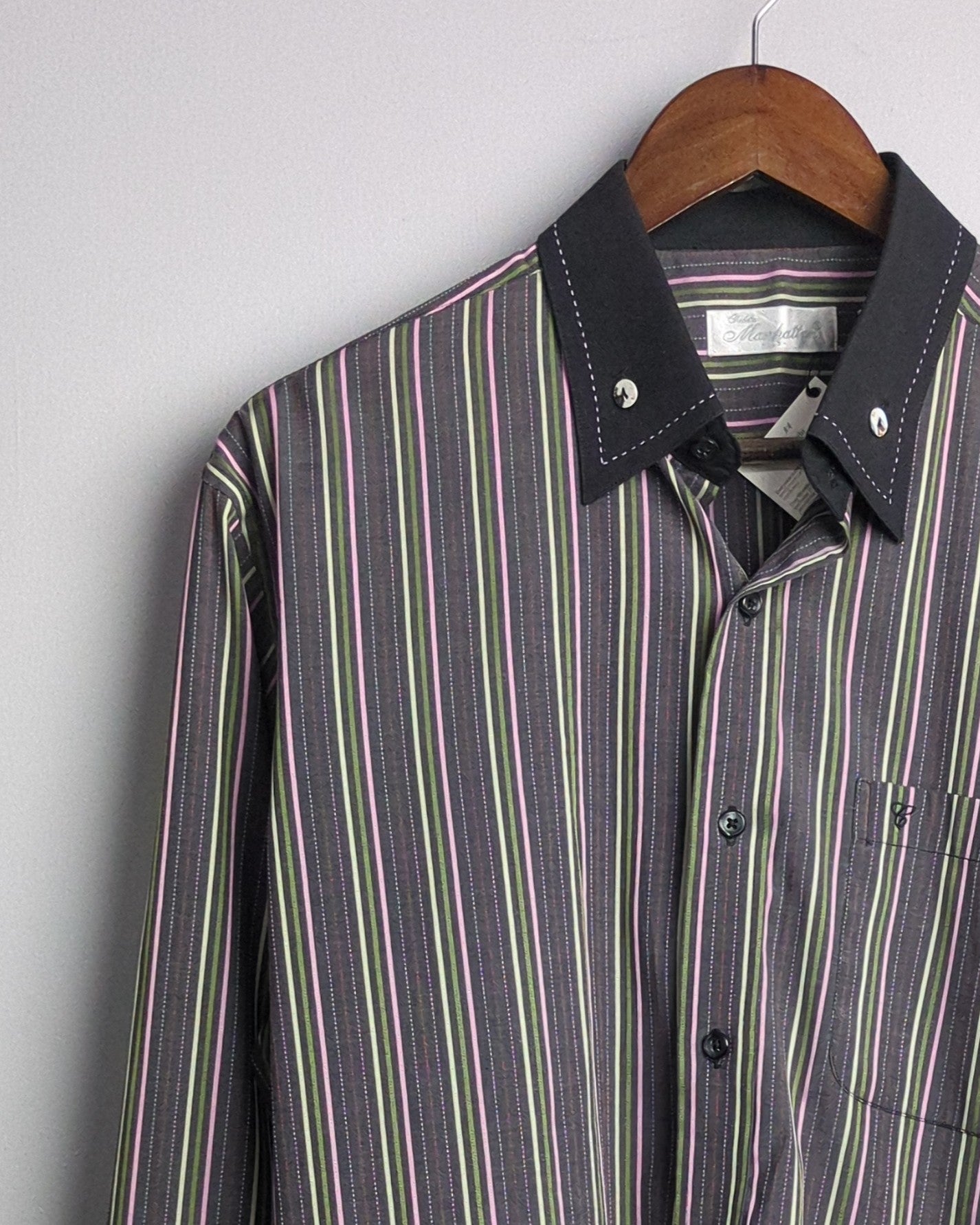 Manhatan Gray Button Shirt