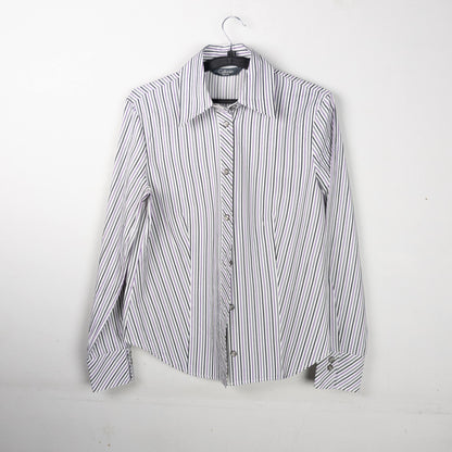 Striped Button-Up Shirt