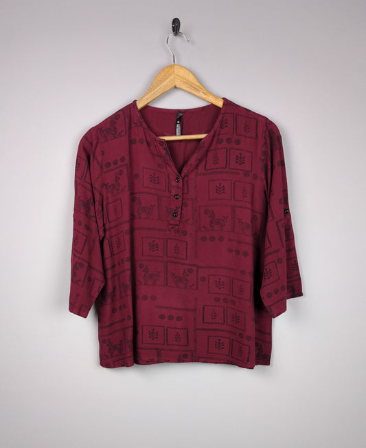 Maroon Motif