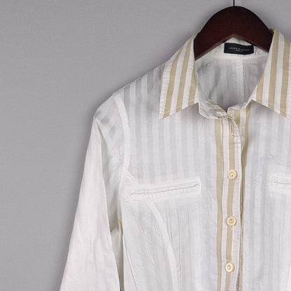 Striped Button-down Shirt