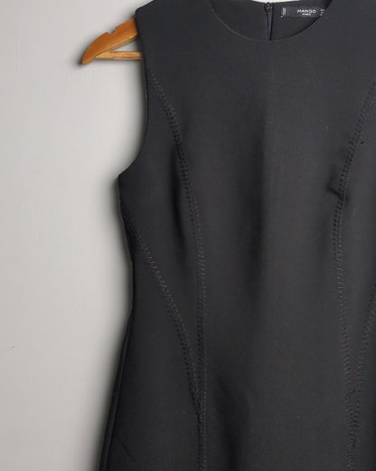 Mango Black Sleeveless Dress